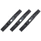 490-110-Y194 Qty 3: Mower Blade Fits MTD 13AQA2ZWA93 17ARFACW093 17ASHAC3A93