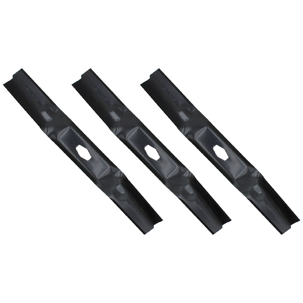 490-110-Y194 Qty 3: Mower Blade Fits MTD 13AQA2ZWA93 17ARFACW093 17ASHAC3A93