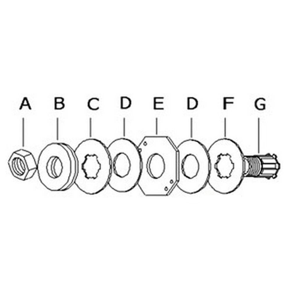 1543203SW Slip Clutch Assembly for Hardee T160Lt T160LTO T166Lt