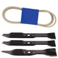 742-04124 Blades & Belt Set Fits Cub Cadet