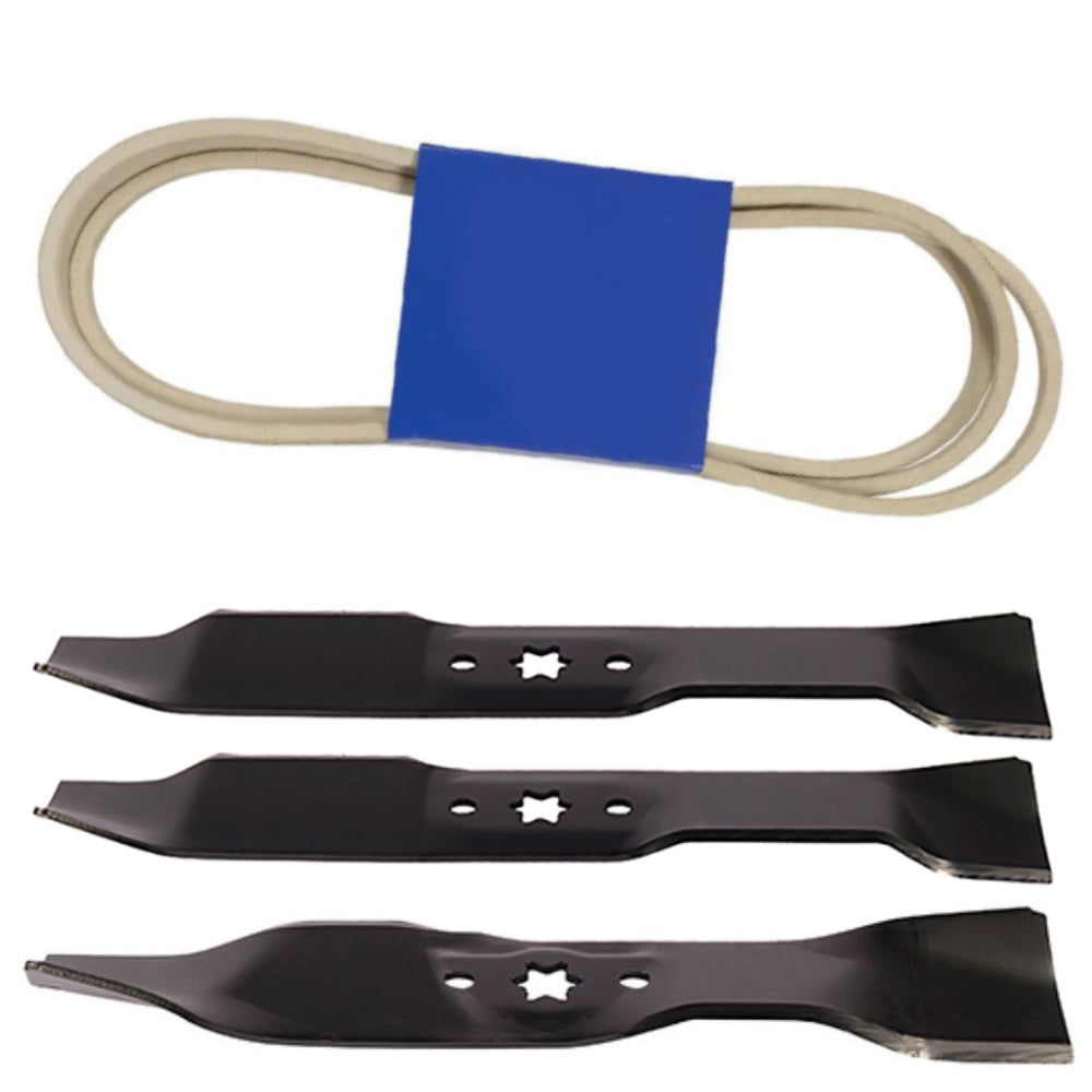 742-04124 Blades & Belt Set Fits Cub Cadet
