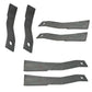 Lift Rotary Cutter Blade Set Fits Bush Hog Flex Wing Cutters 7555 7556BH 11150