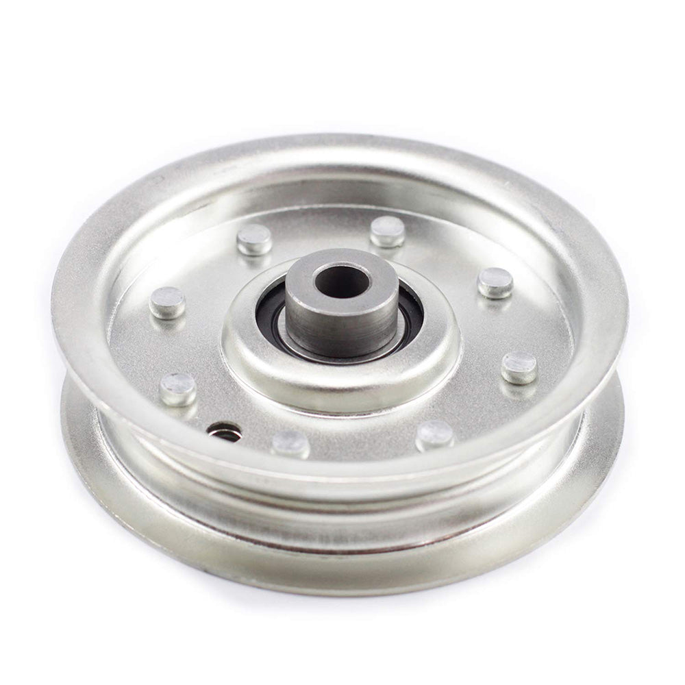756-0365 Flat Idler Pulley with Flanges Fits Huskee