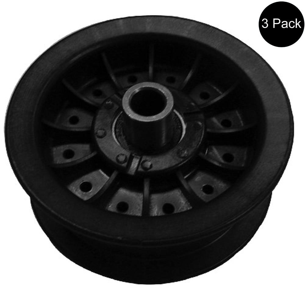 21409 Qty 3: Flat Idler Pulley Fits Murray