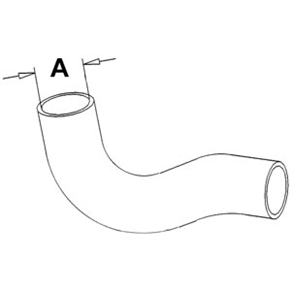 772165M3 - Top Radiator Hose