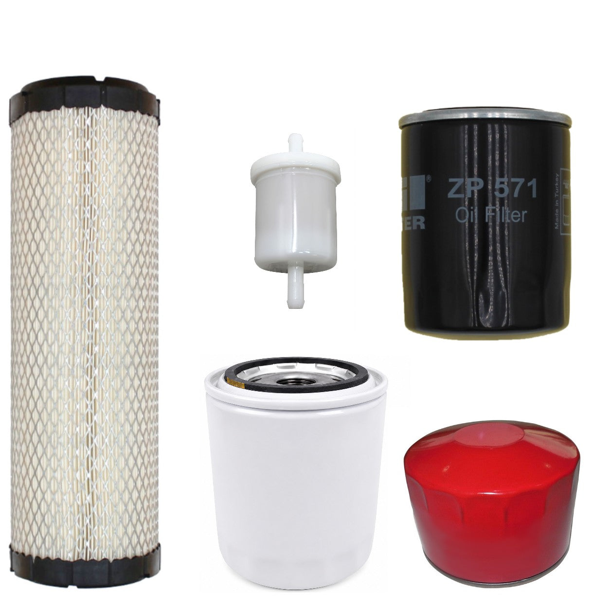 11013-7020 Maintenance Filter Kit Fits Kubota RTV1100CR RTV1100CR9 RTV1100CRX
