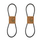 7855356 Belt, Sickle Drive (Set of 2) Fits Hesston 1070 1071 1085 1090 1091 1095