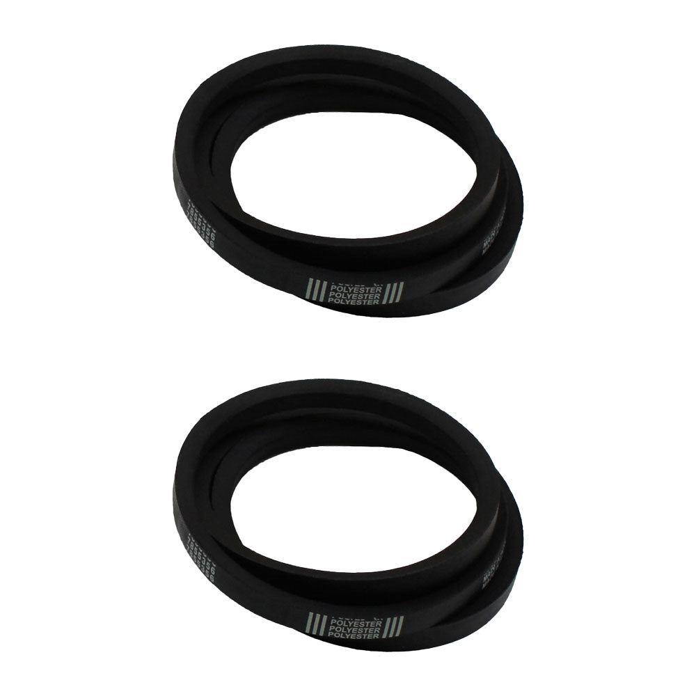 7855356 Belt, Sickle Drive (Set of 2) Fits Hesston 1070 1071 1085 1090 1091 1095