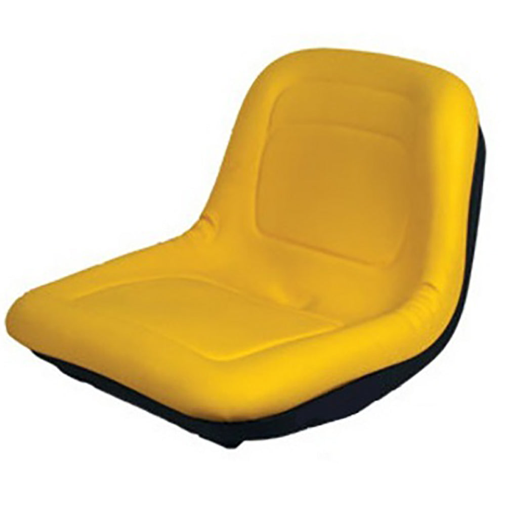 AM108058 Yellow Vinyl Fits Gator / Mower Bucket Seat Fits John Deere