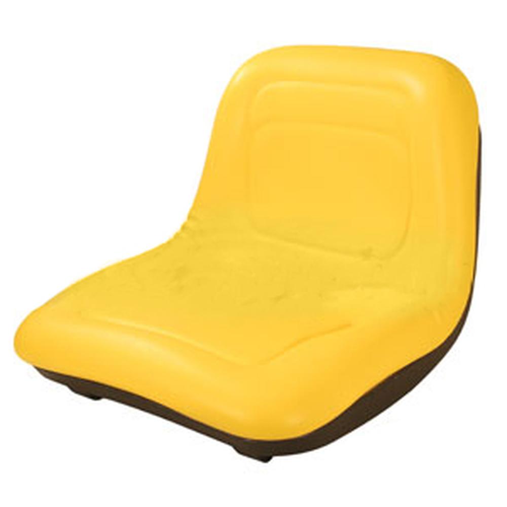 AM108058 Yellow Vinyl Fits Gator / Mower Bucket Seat Fits John Deere