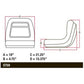 AM108058 Yellow Vinyl Fits Gator / Mower Bucket Seat Fits John Deere
