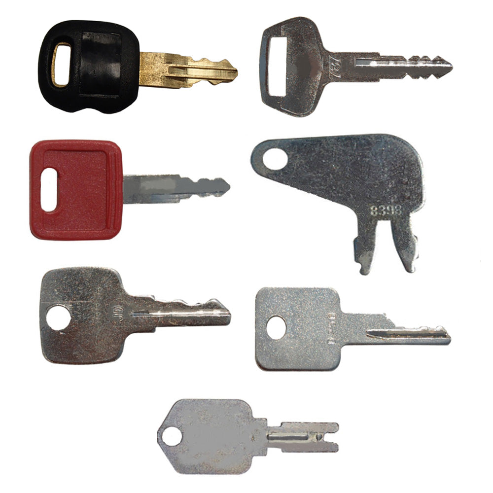 186304 8 pc Key Set Fits Hyster/Yale