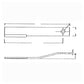NEW BLADE ROTARY CUTTER CCW Fits Woods 6330WD 80A52