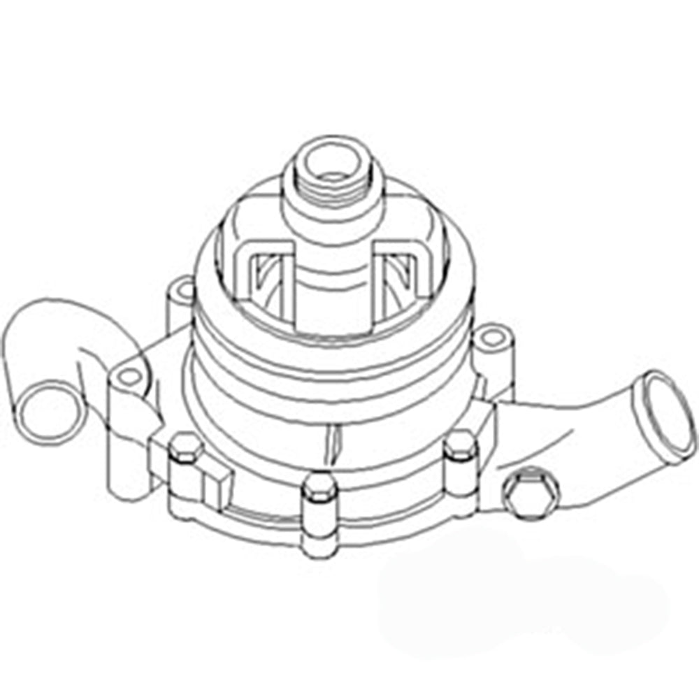 EJPN8A513EB Water Pump Fits Ford/New Holland