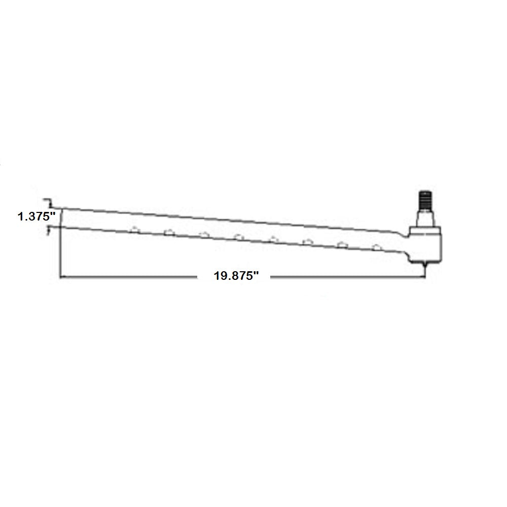 81864106 Right Hand Outer Tie Rod End Fits New Holland Fits International