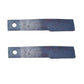 Qty 2: Rotary Cutter Blade Fits John Deere Replaces WP7555
