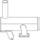 S.75995 Muffler - Underhood Fits Case IH