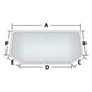 Upper Rear Glass Window Fits Case/International Harvester Replaces 82014988