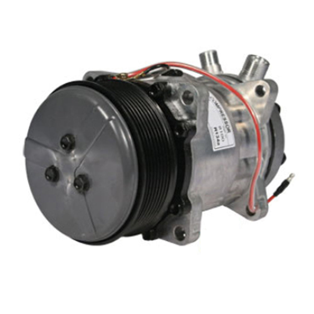 Compressor w/ Clutch Fits Ford/New Holland Replaces 82008689