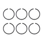 Qty: 6 Circlip Fits JCB Replaces 821/00209