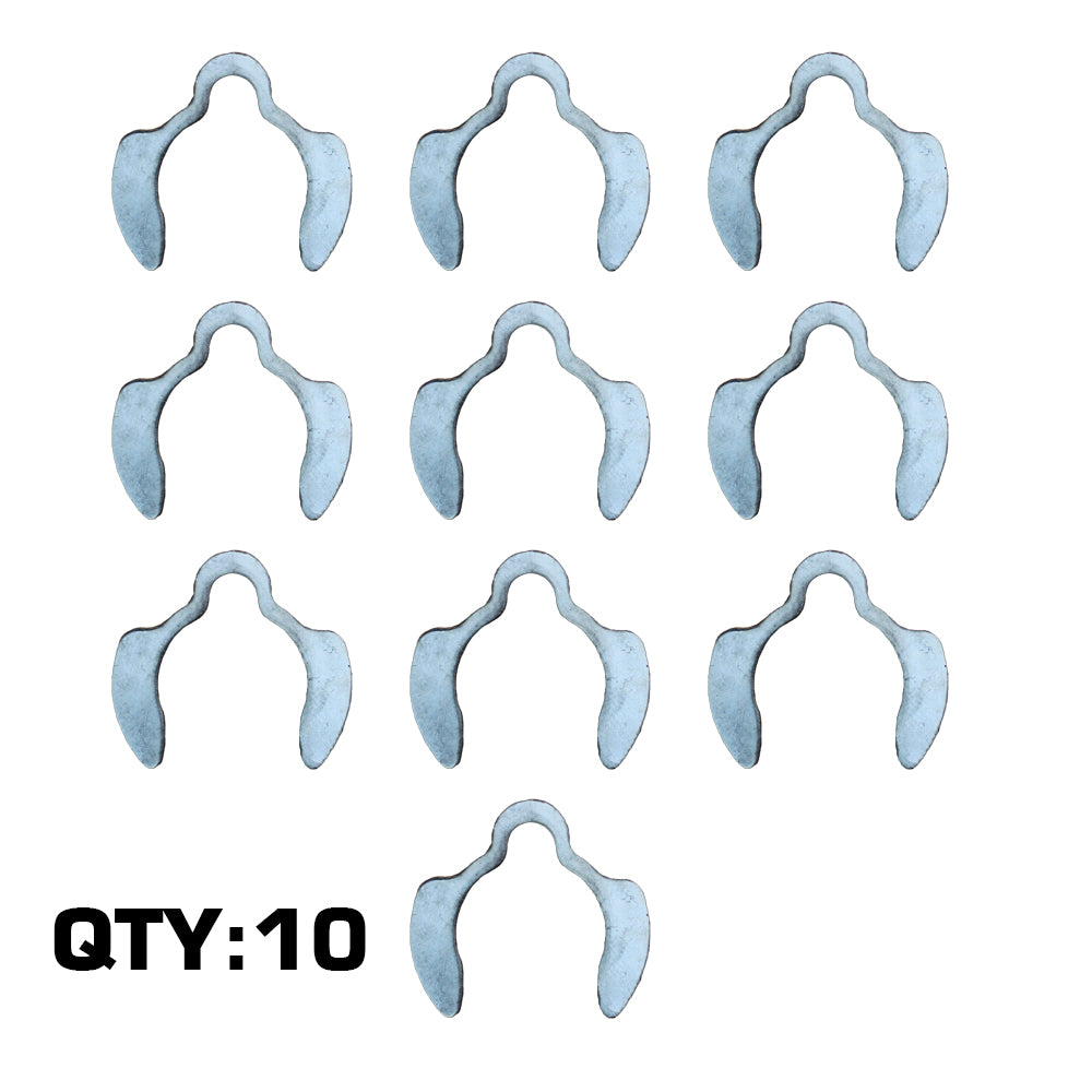 Qty: 10 Ring Clips Fits JCB Replaces 823-00334