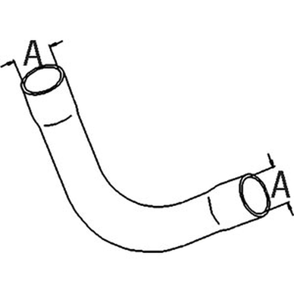 825657M1, 8256567M1, 7126 Lower Radiator Hose For Massey Tractor TE20 TEA20 TED2