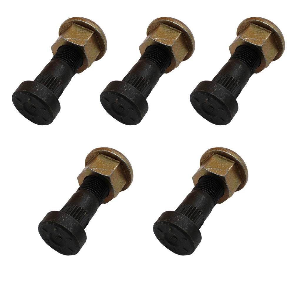 826-00923 Set Of 5 Wheel Studs 1.981" Overall Length Fits JCB Loaders 214 215