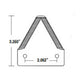 Black Heavy Smooth Sickle Section Fits Ford/New Holland Replaces 26622