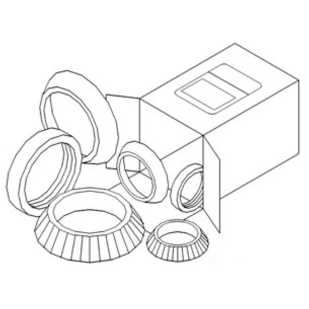 Wheel Bearing Kit Fits Massey Ferguson 35 65 F40 TO20 TO35 TE20 TO30 50 834596M1