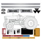 Complete Decal Set Fits Massey Ferguson Replaces 836931M91