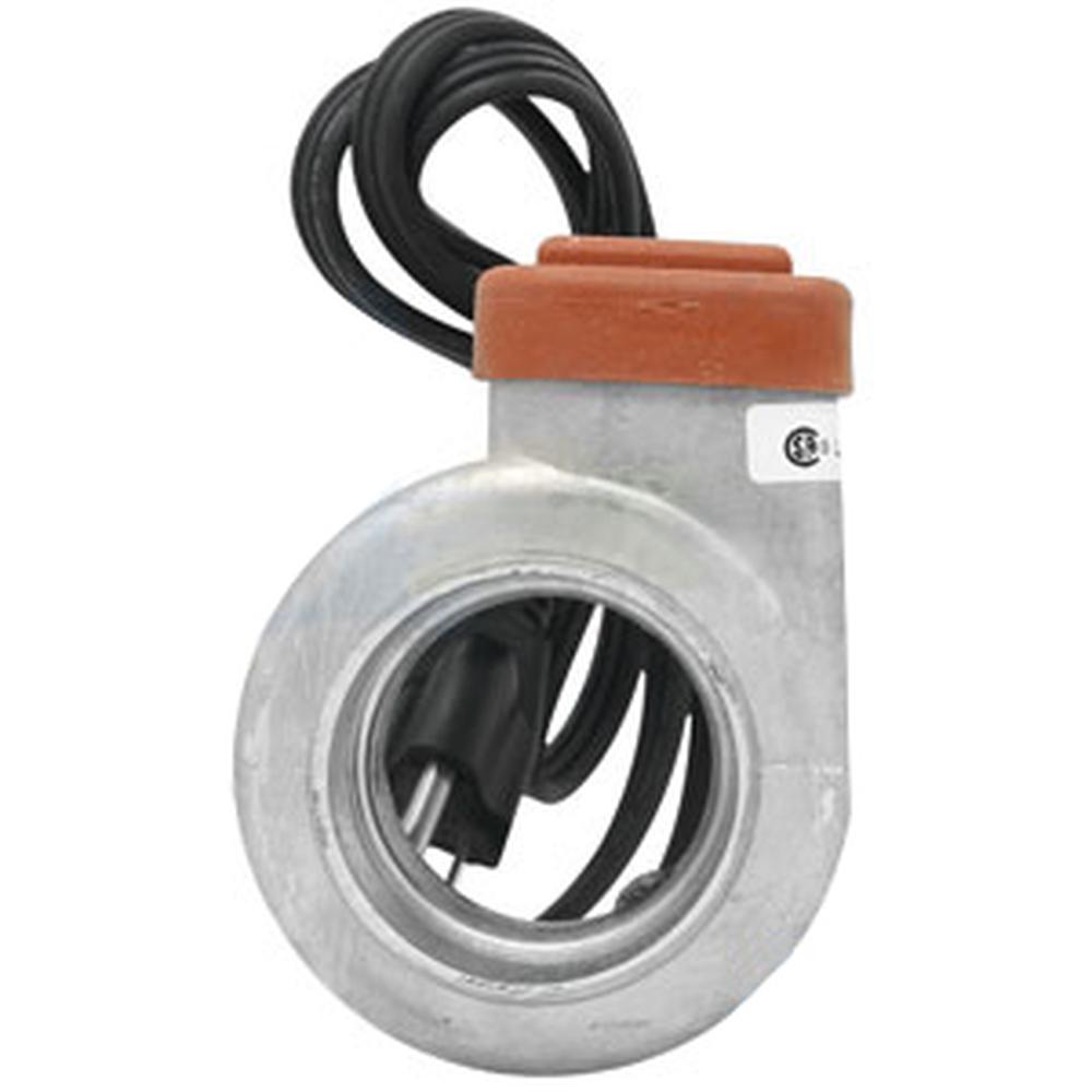 R8166 KATS Lower Radiator Hose Heater, 2" - Fits White