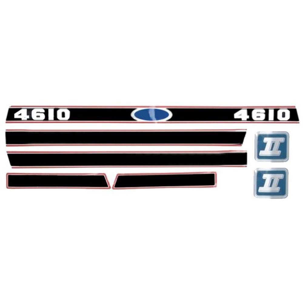 Hood Decal Set Fits Ford/New Holland Replaces 3954990