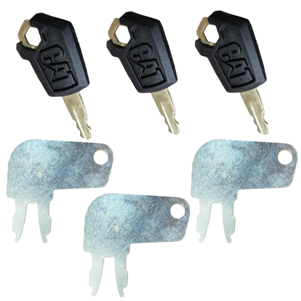 0310-072 Qty 3: Master Disconnect & Ignition Key Set Fits Caterpillar