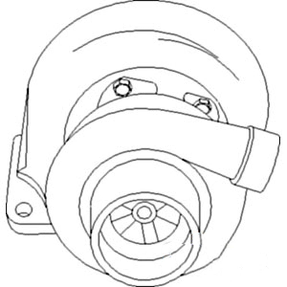 Turbocharger 83999247 Fits Ford New Holland 7610S 7740 7740O Tb100 TB110 Tb85