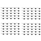 96R24 (100) Right Hand Rake Teeth 850614 Fits Ford/NH Rakes 230 256 56B