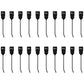 850614_x20 Qty 20: Right Hand Rake Tooth
 Fits Sitrex BR2030