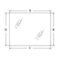 Cab Glass - Windshield Fits New Holland Fits Ford 655E 575E 655 555 555E 675E