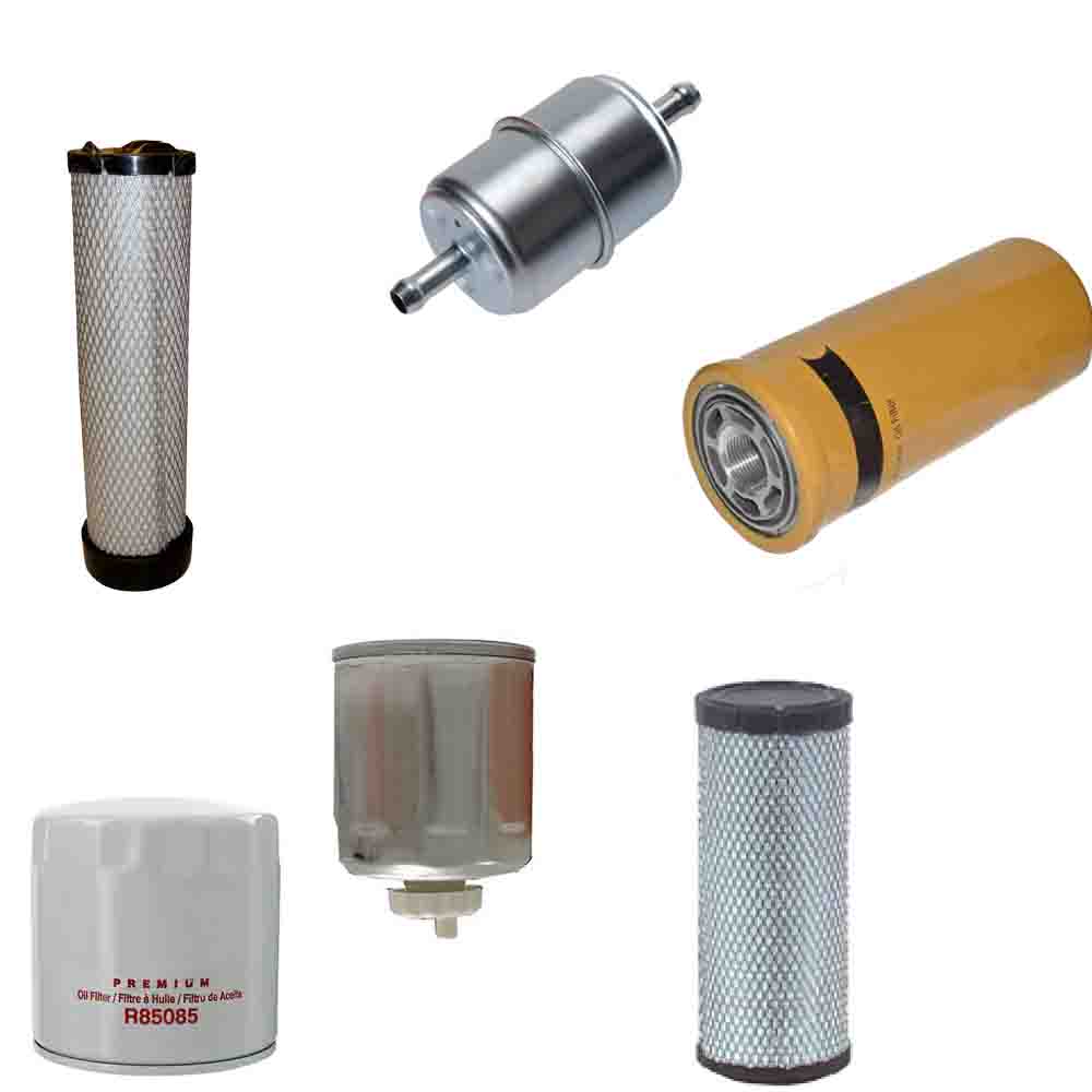 6 Piece Maintenance Filter Kit Fits Kubota Replaces 12691-43010