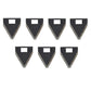 Seven Aftermarket Straw Chopper Knife Sections For Case/IH Combines 7120  AFX801