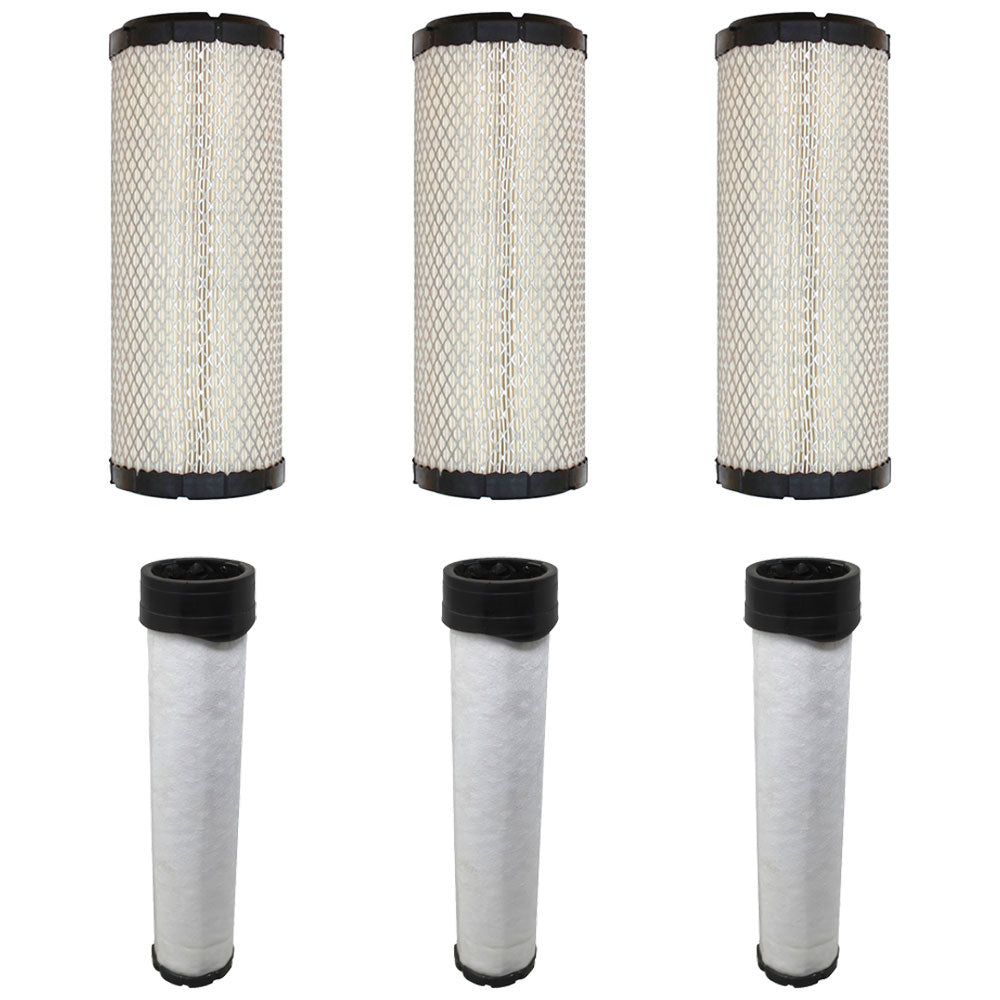 5101542 Qty 3: Inner and Outer Air Filters Fits Snapper S200