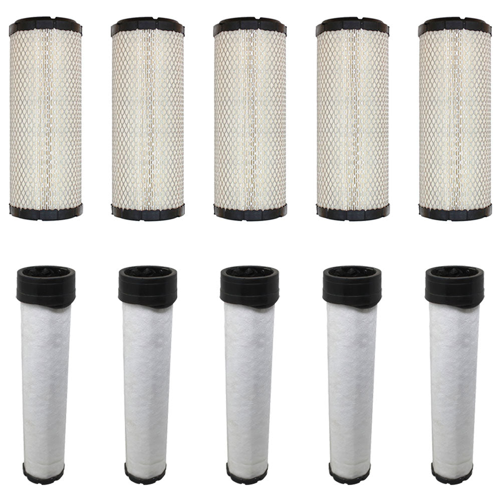 Qty 5: Inner and Outer Air Filters
 Fits Toro Replaces 103-1326