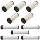 Qty 5: Inner and Outer Air Filters
 Fits Kubota Replaces 11013-7019