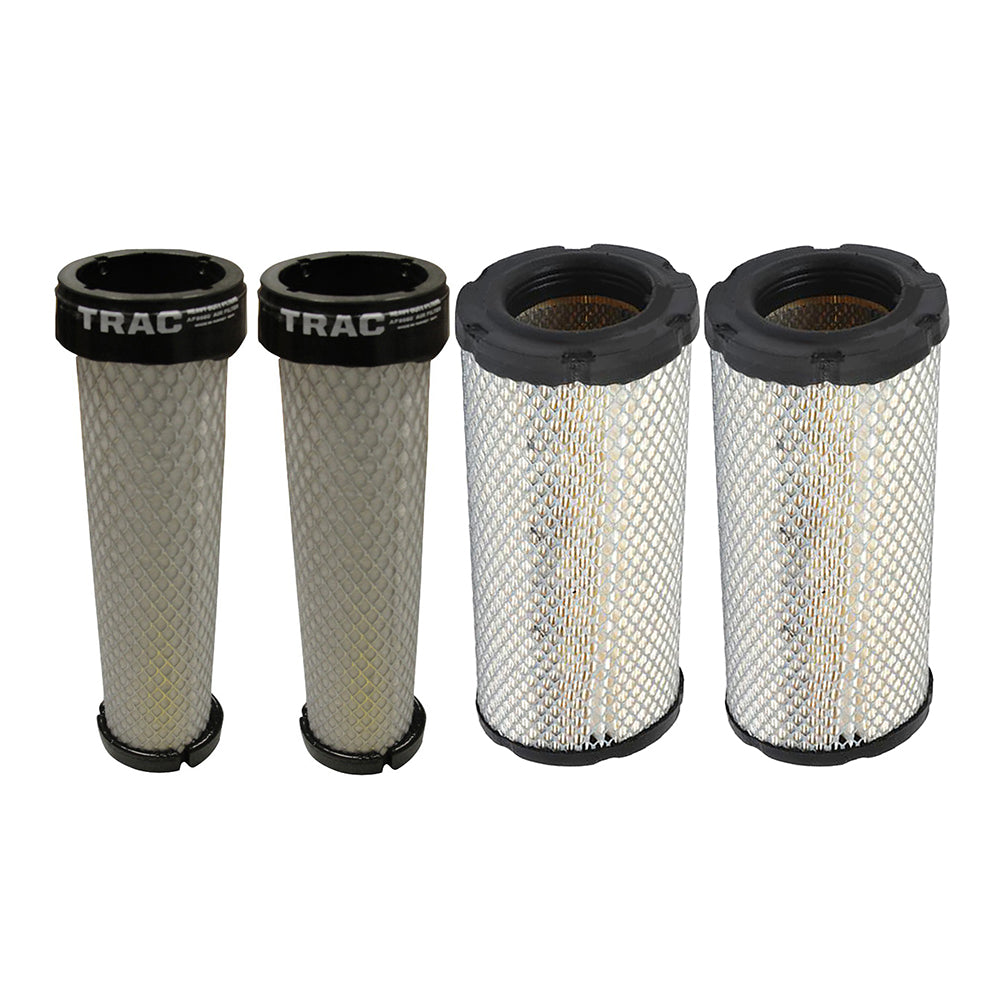Qty 2: Inner & Outer Air Filters Fits Briggs & Stratton Replaces 4235