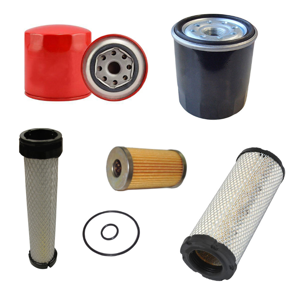 700723604 5-piece Filter Kit Fits Case/International Harvester 410 420 420T D25