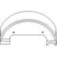 SBA328100041 Pair of Brake Shoes Fits Ford/New Holland