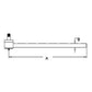 Universal Tie Rod Fits Landini Replaces 881736M92