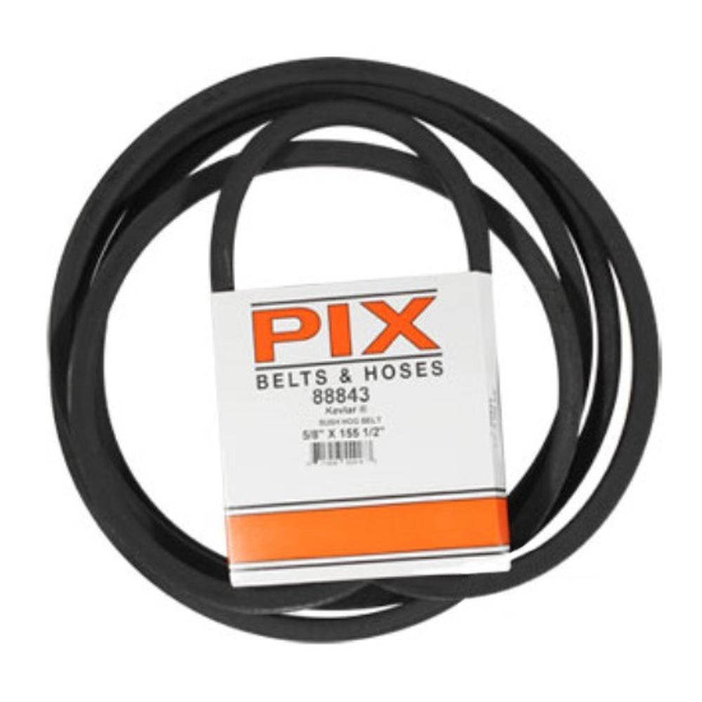88843 Finishing Mower 5/8" X 155.5" Drive Belt For Bush Hog ATH720 FTH720 +