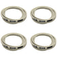 88843 QTY 4: Drive Belt Fits BUSH HOG Made with Aramid