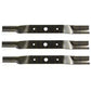 890-172C Qty 3: Finishing Mower Blade Fits Land Pride