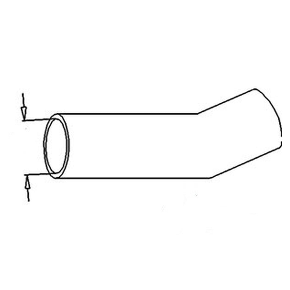 890195M1 Top Radiator Hose Fits Massey Ferguson 35 35X